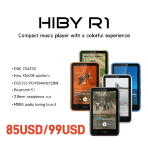 HiBy R1 HiFi MP3 Player with Bluetooth 5.1