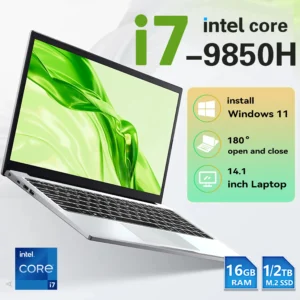 2026 New Intel Core i7-9850H/Atom A3950 Portable Laptop Windows 11 Pro 12GB RAM 1TB 2TB M.2 SSD 14.1 inch Office Study Computer - AliExpress