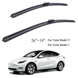 26"+19" Windshield Wipers for Tesla Model 3 2017-2026 for Tesla Model Y 2020-2026 2pcs/set for 2024 2025 2026 Juniper Highland