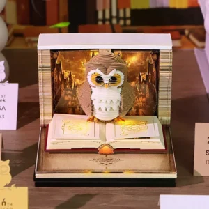 Time Piece Calendar 2026 Desk Calendar With Light 3D Magic Owl Calendar Paper Carving Art Memo Pad Notepad Gift for Christmas - AliExpress