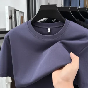 10 Color Men's Cotton T-Shirts Summer Casual Pullover