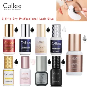 Gollee 0.5-1s Eyelash Glue Strong Adhesive 5ml